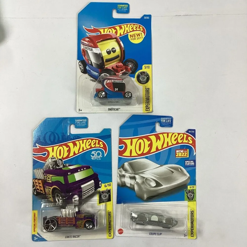 Hot Wheels Lot of 21 Diecast Cars VW Race Team Experimotors Metro Ride-Ons